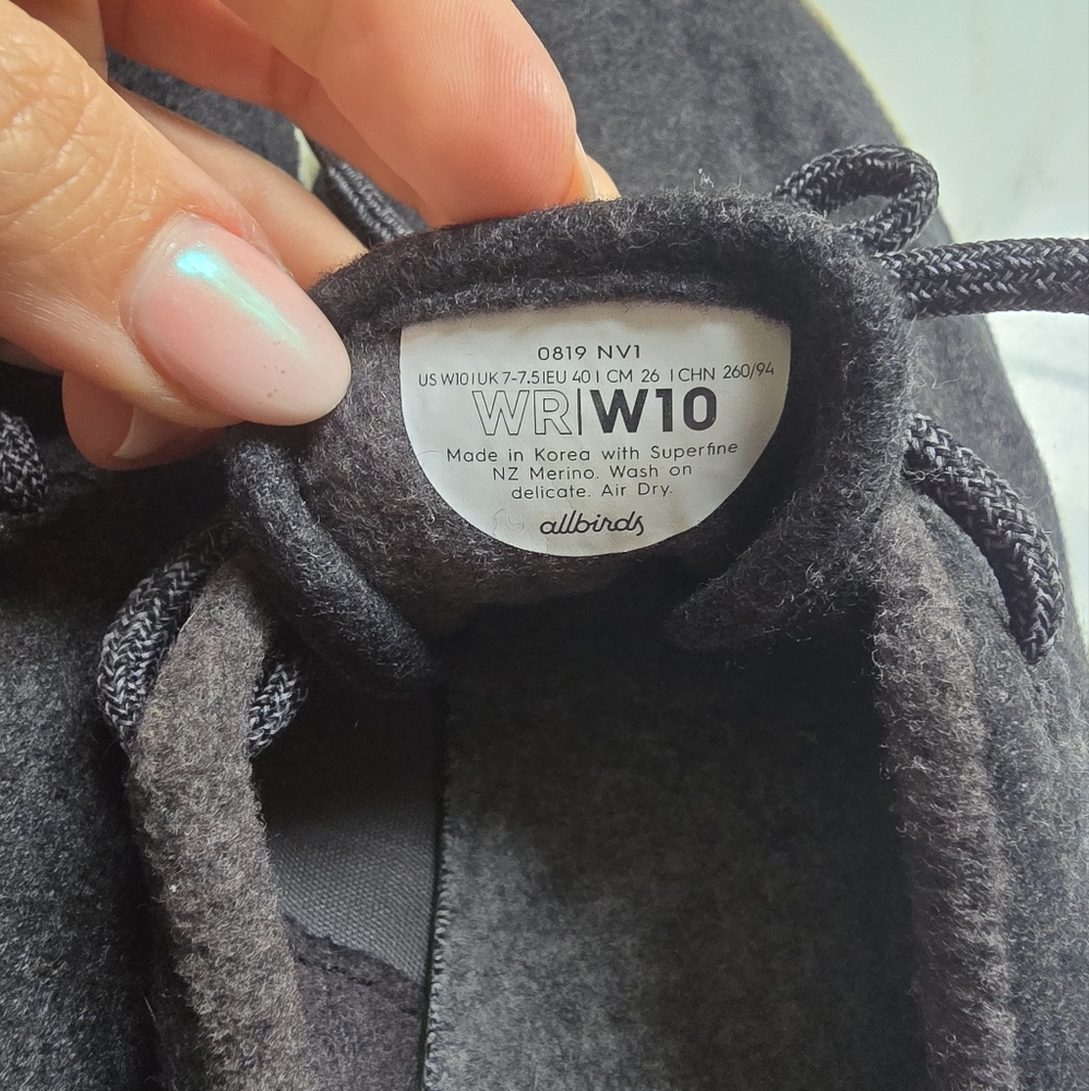 Allbirds Dark Gray Casual Shoes - Picture 4 of 7